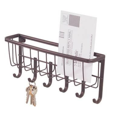 Wire letter rack online wall mounted